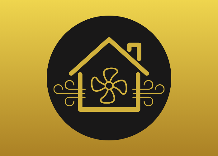 Ventilation category card with a house and fan icon