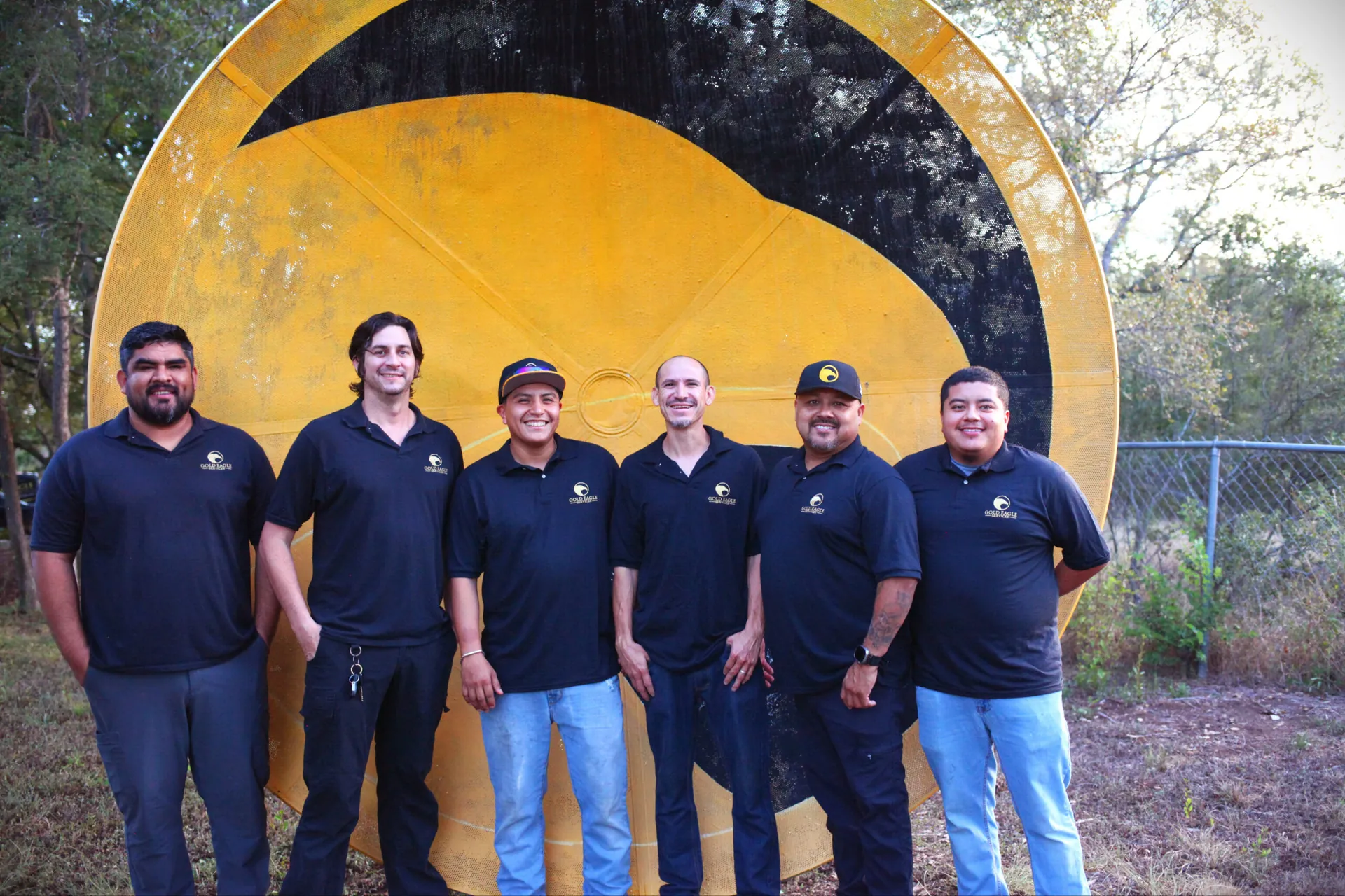 Gold Eagle Services HVAC team